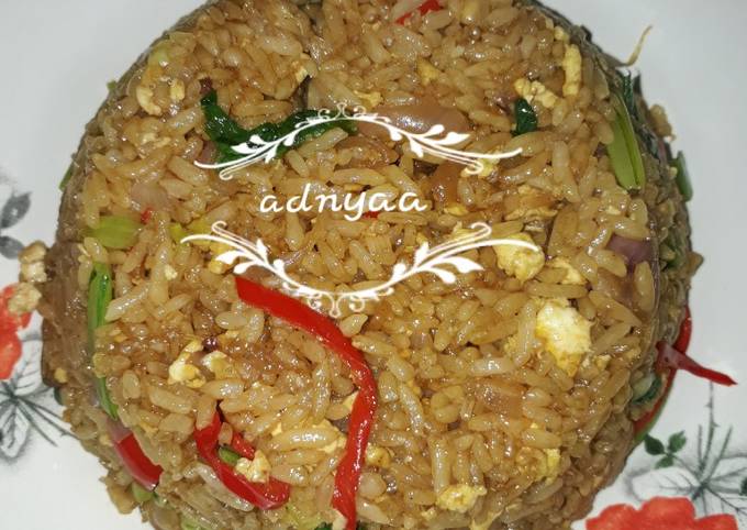 Ternyata begini loh! Cara mudah membuat Nasi goreng saus tiram #menu anak-anak #StepByStep #SelasaBisa  enak