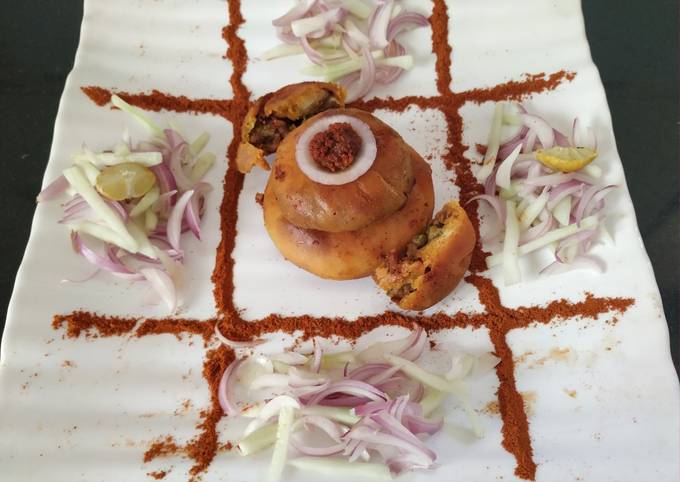 Masala Veggies Bun Recipe