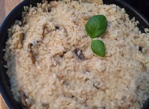Foto principal de Risotto de pollo con champiñones