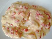 Una foto de bistec pechuga pollo
