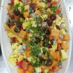 A picture of Mix fruits chaat.