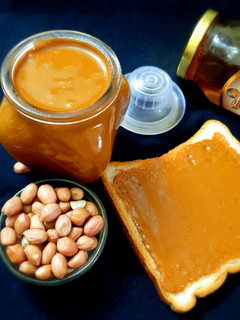 A picture of Smooth and creamy peanut butter.