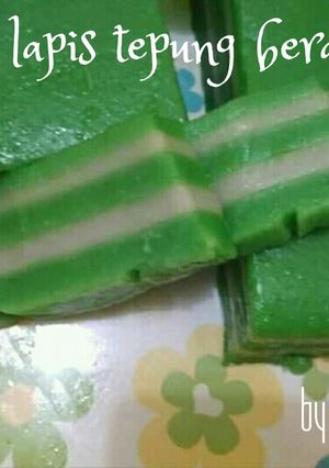 Foto resep Kue Lapis tepung beras