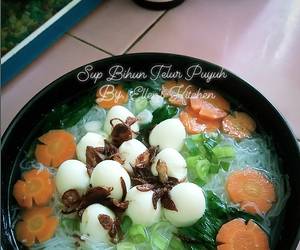 Resep Populer Sup Bihun Telur Puyuh Enak Sederhana