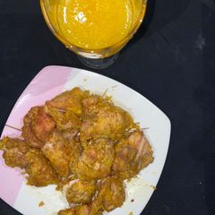 A picture of KFC chicken.