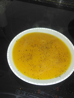 Una foto de Crema de calabaza