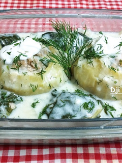 Töltött karalábé recept fotója