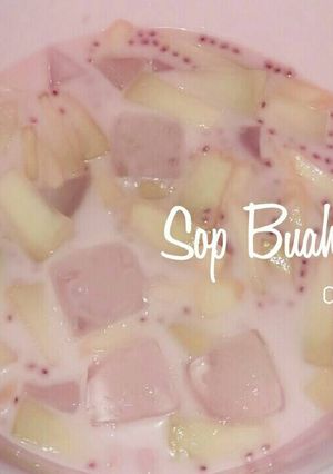 Foto resep Sop Buah Simple