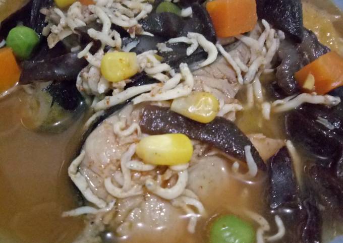 Sup ikan patin simpel