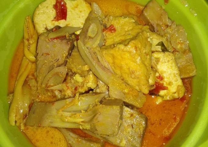 Resep: Sayur nangka + tahu Anti Gagal