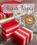 Kuih Lapis sukatan cawan