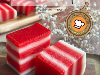 Kuih Lapis sukatan cawan