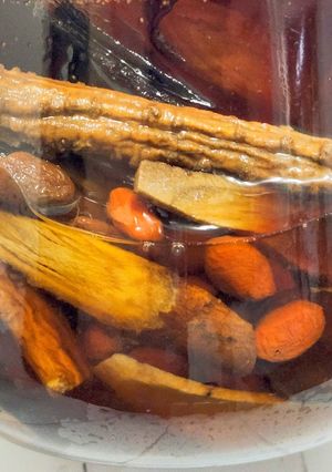 十全大補藥酒浸泡方法～古早味 的食譜成品照片