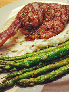 A picture of Duck Confit Dinner.