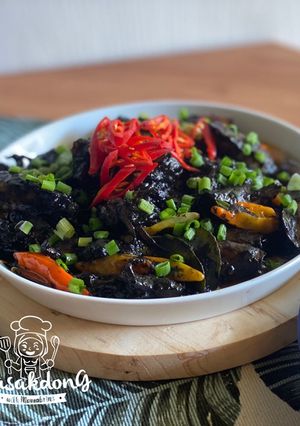 Foto resep Cumi Minyak Hitam Khas Melayu