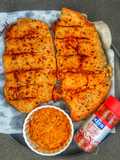 Corn Stuffed Garlic Bread