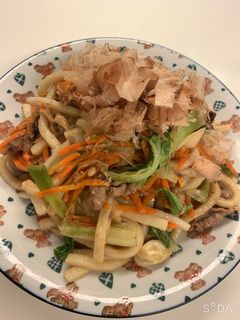 日式烏龍炒麵 的食譜成品照片