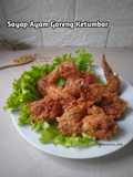 Sayap Ayam Goreng Ketumbar