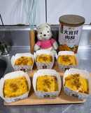 Carrot and Salmon Floss Savory Cake