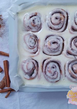 O poză a rețetei Rulouri cu scortişoară / Cinnamon Rolls.