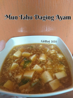 Foto resep MPASI 1y+, Mun Tahu Daging Ayam