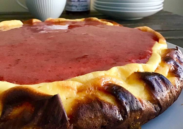Tarta de queso🍓!! (Cheesecake)
