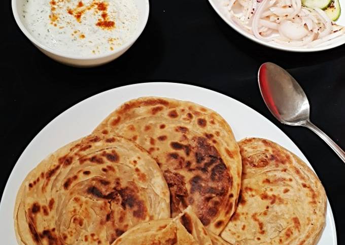 Chicken mini laccha paratha