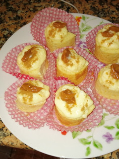 Una foto de Piononos de Crema Pastelera
