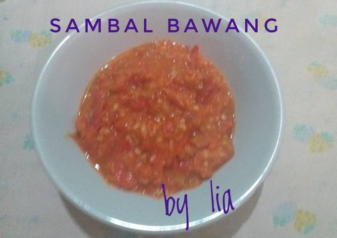 Langkah Mudah untuk Menyiapkan Sambal Bawang, Bisa Manjain Lidah