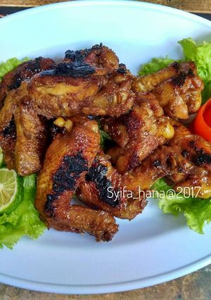 Foto resep Sayap Ayam Bumbu Bacem Panggang Teflon