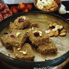 A picture of કાટલું.(Katlu Recipe in Gujarati).