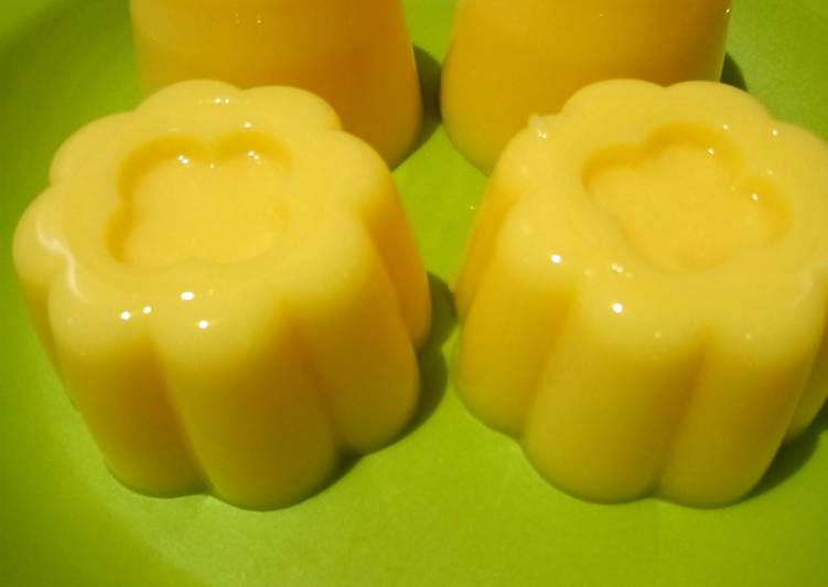 Cara menyajikan Puding Jagung 🌽🌽  yang Sedap