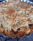 Tarta de coco y dulce de leche