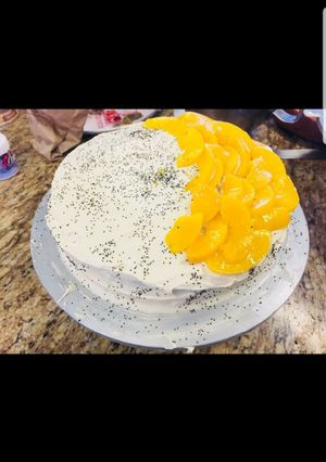 Una foto de Pastel de semillas de amapola
