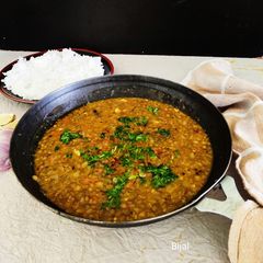A picture of Moong Masoor curry.