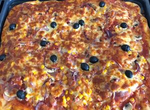 O poză a rețetei Pizza!.