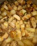 Ba chỉ kho củ cải trắng