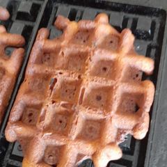 A picture of Chocolat waffles.