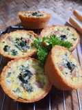 Quiche Mini Roti Tawar