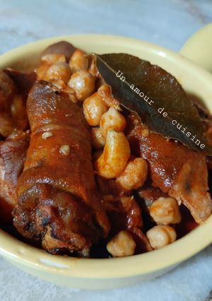 Une photo de Pieds d'agneau en sauce piquante 🌶