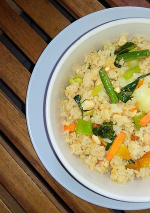 Foto resep Nasi Goreng Vegetarian