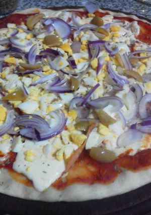 Una foto de Pizza Casera