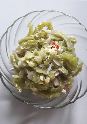 Foto resep Tumis Pare Telur