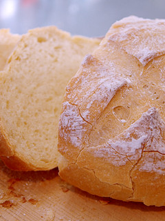 A picture of Simple Bread | Crispy Crust! Cob Loaf Bread.