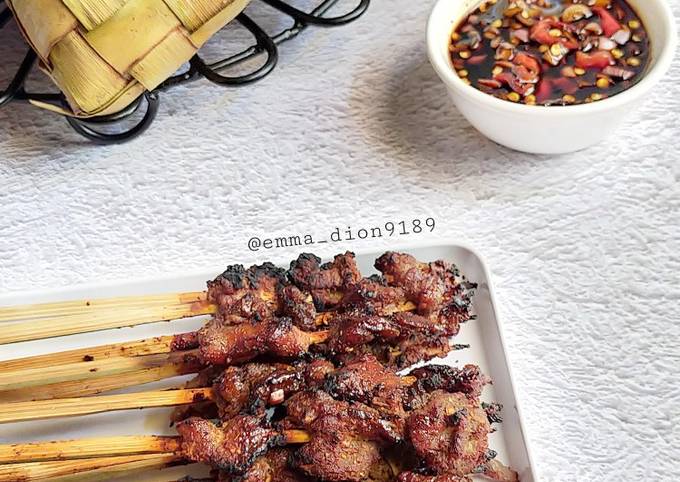 Anti Ribet, Membuat Sate Daging Sapi 🐄 Bahan Sederhana