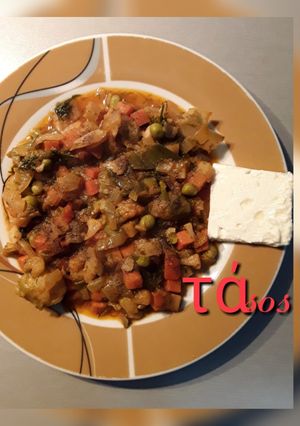 Φωτογραφία της συνταγής Ανάμεικτα λαχανικά λαδερά