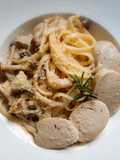 Veal Sausage White Sauce Spaghetti (My Style) 😊