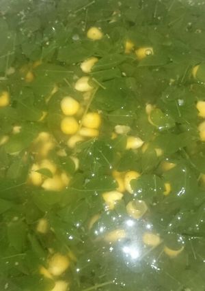 Foto resep Sayur bening daun kelor jagung bumbu ndeso yang simple