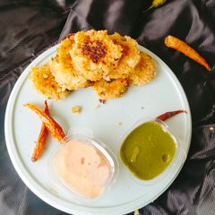 Quinoa Tikki (Quinoa masala cutlets) A picture of Quinoa Tikki (Quinoa masala cutlets).