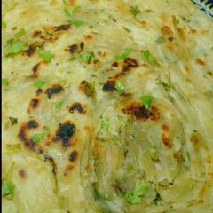 A picture of Haryali paratha.